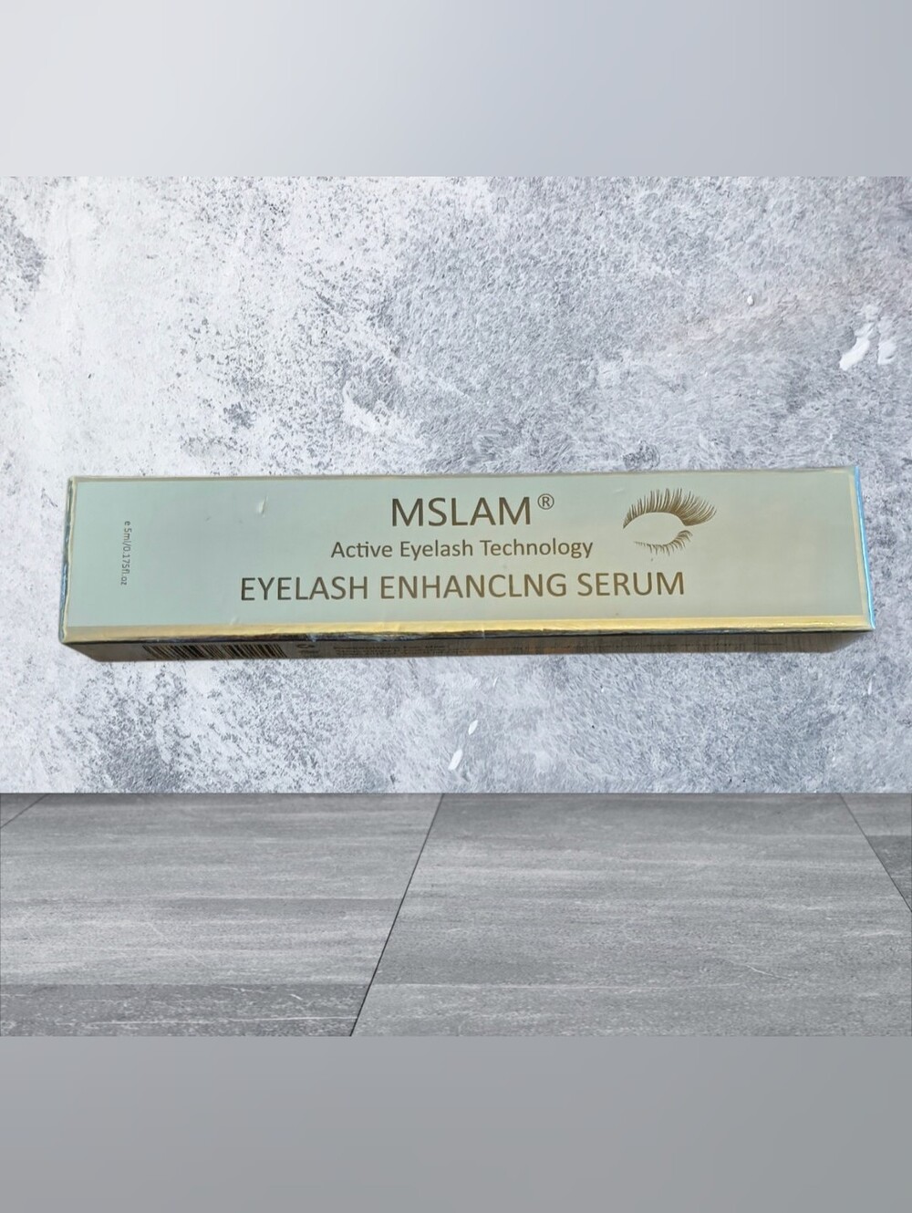 MSLAM Active Eyelash Technology Eyelash Enhancing Serum 5ml - Brand New & Sealed